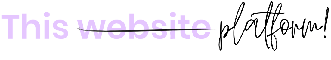 this website/platform