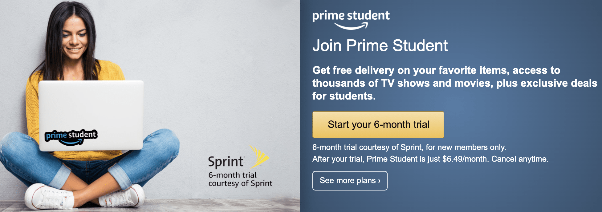 amazon prime student - saving money in college